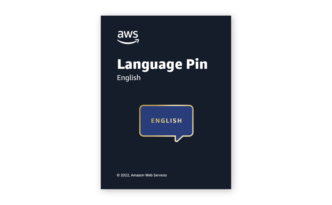Language pin