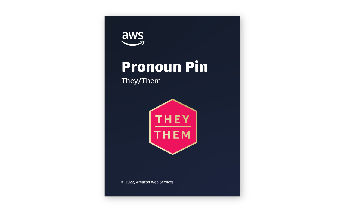Pronoun pin