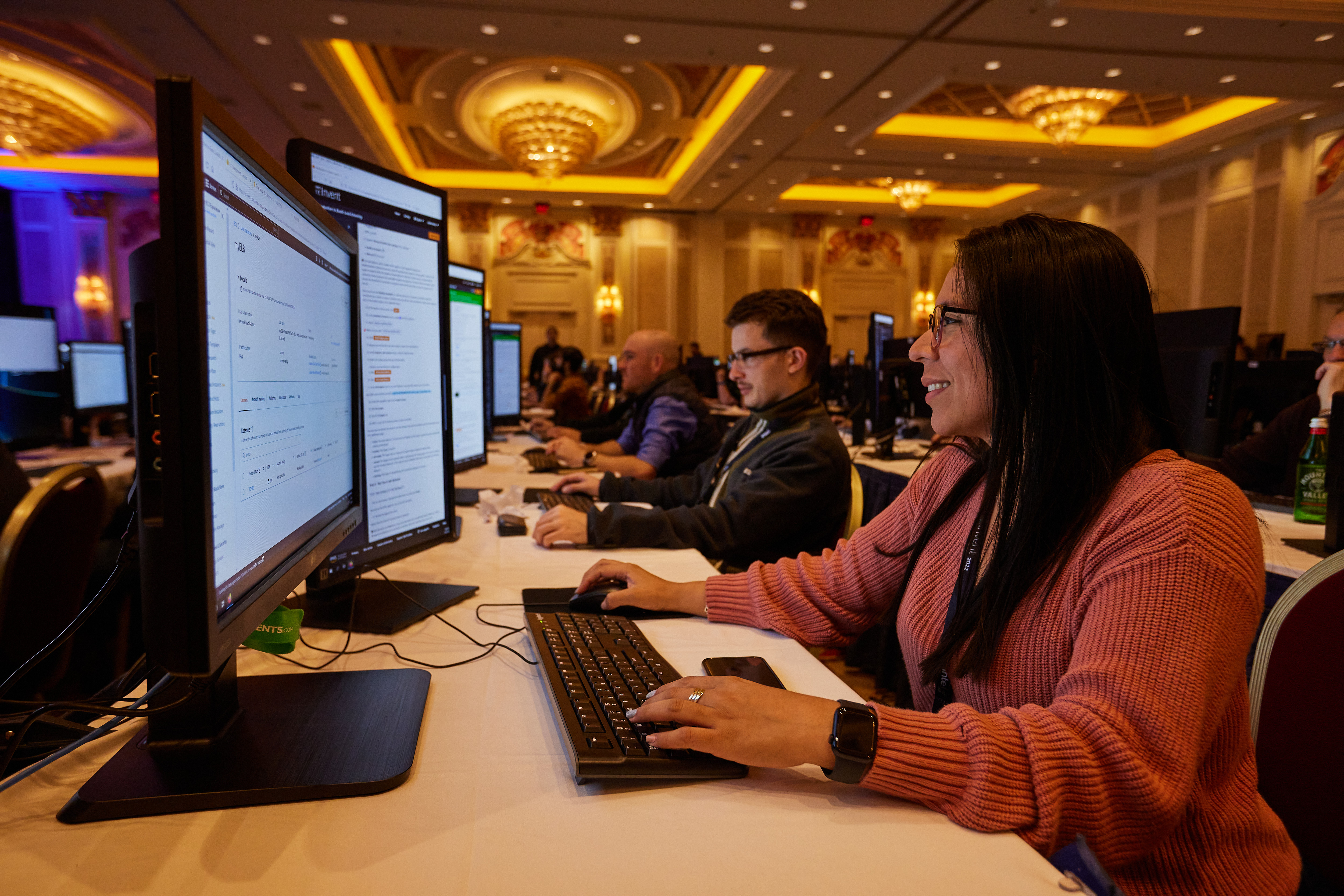 Attendees get practical cloud experience in a live AWS sandbox environment.